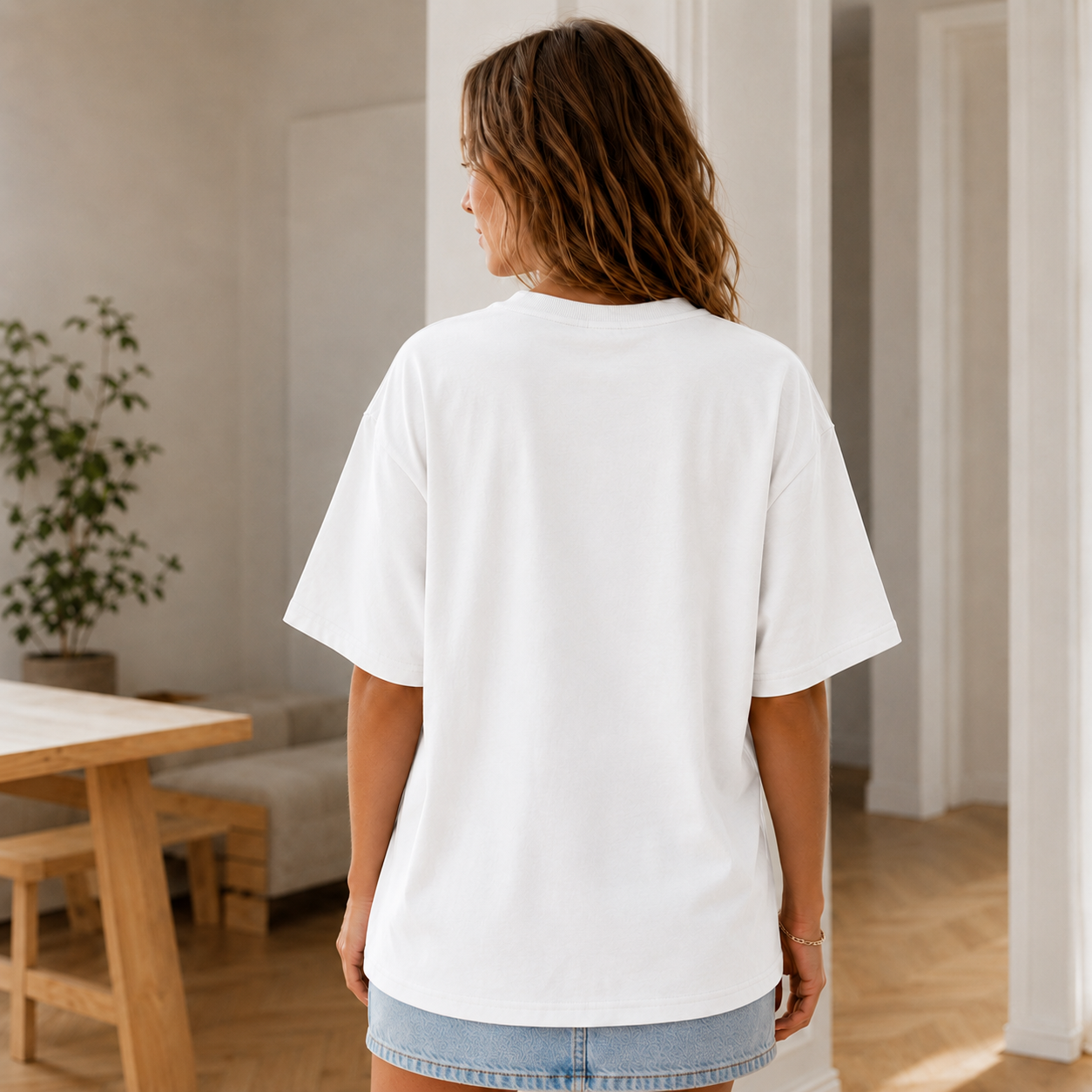 Oversized shirt Sina – Puur katoen, los model