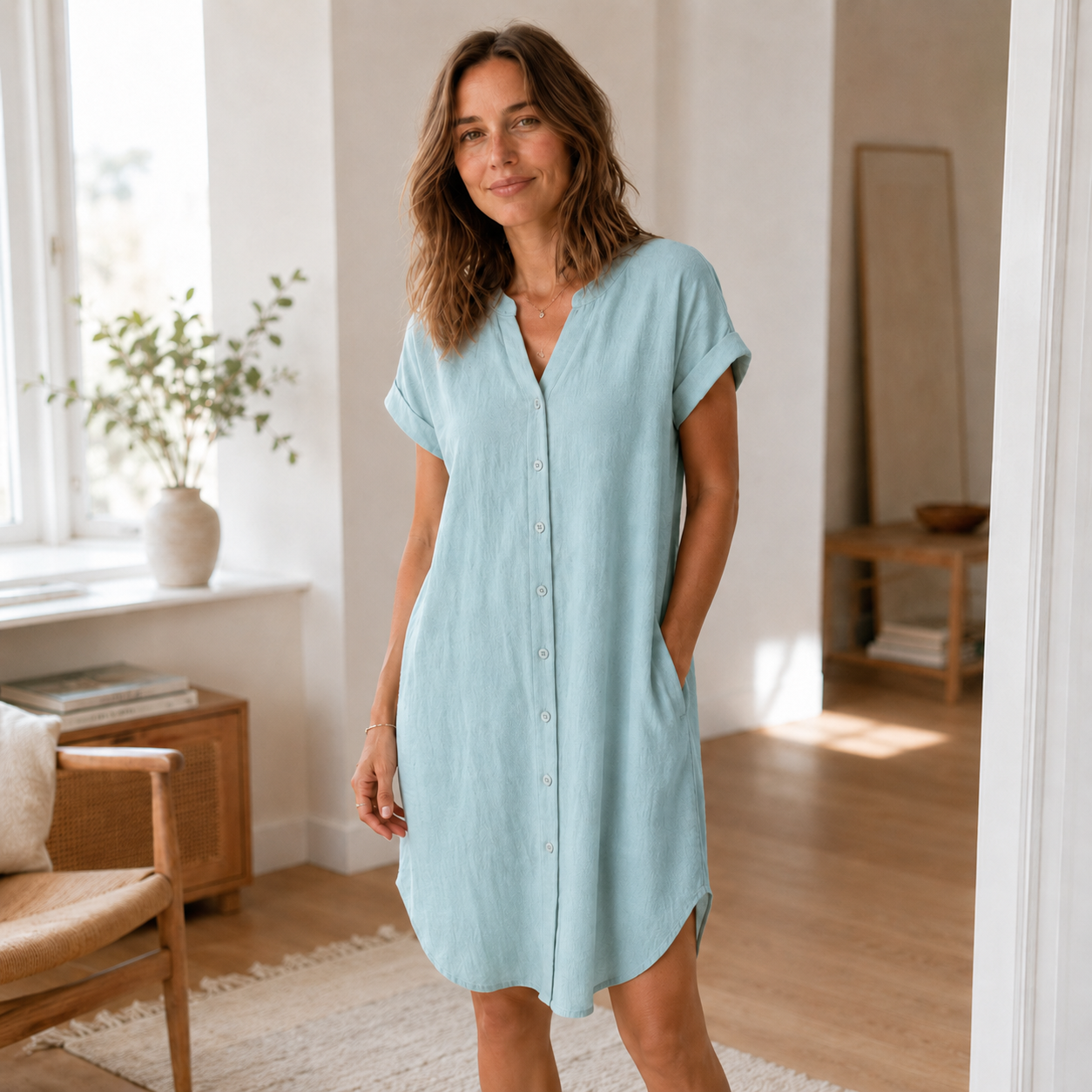 Tuniekjurk Liv – Casual met V-hals