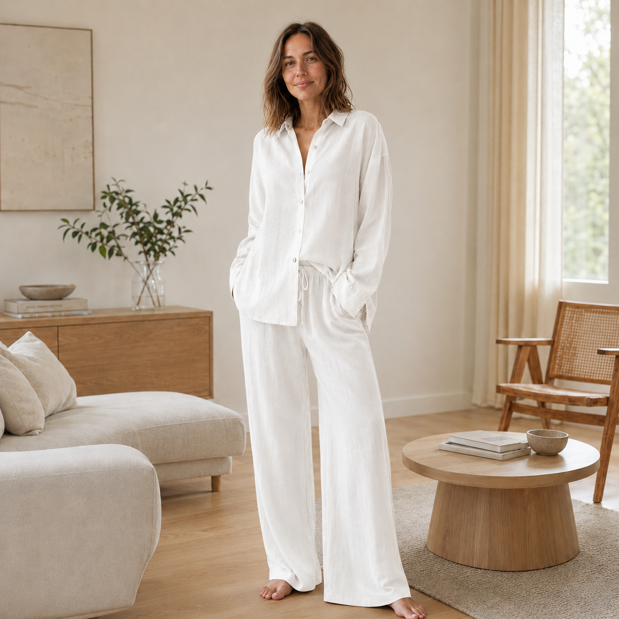 Loungewear-set Liora – Blouse & broek