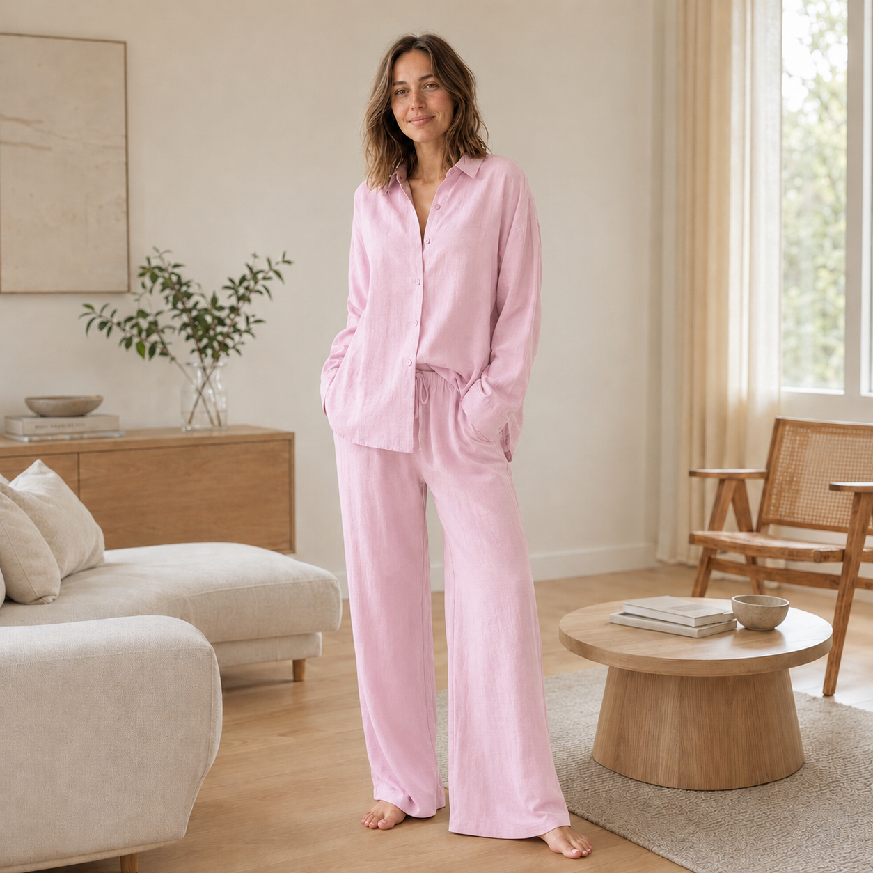 Loungewear-set Liora – Blouse & broek