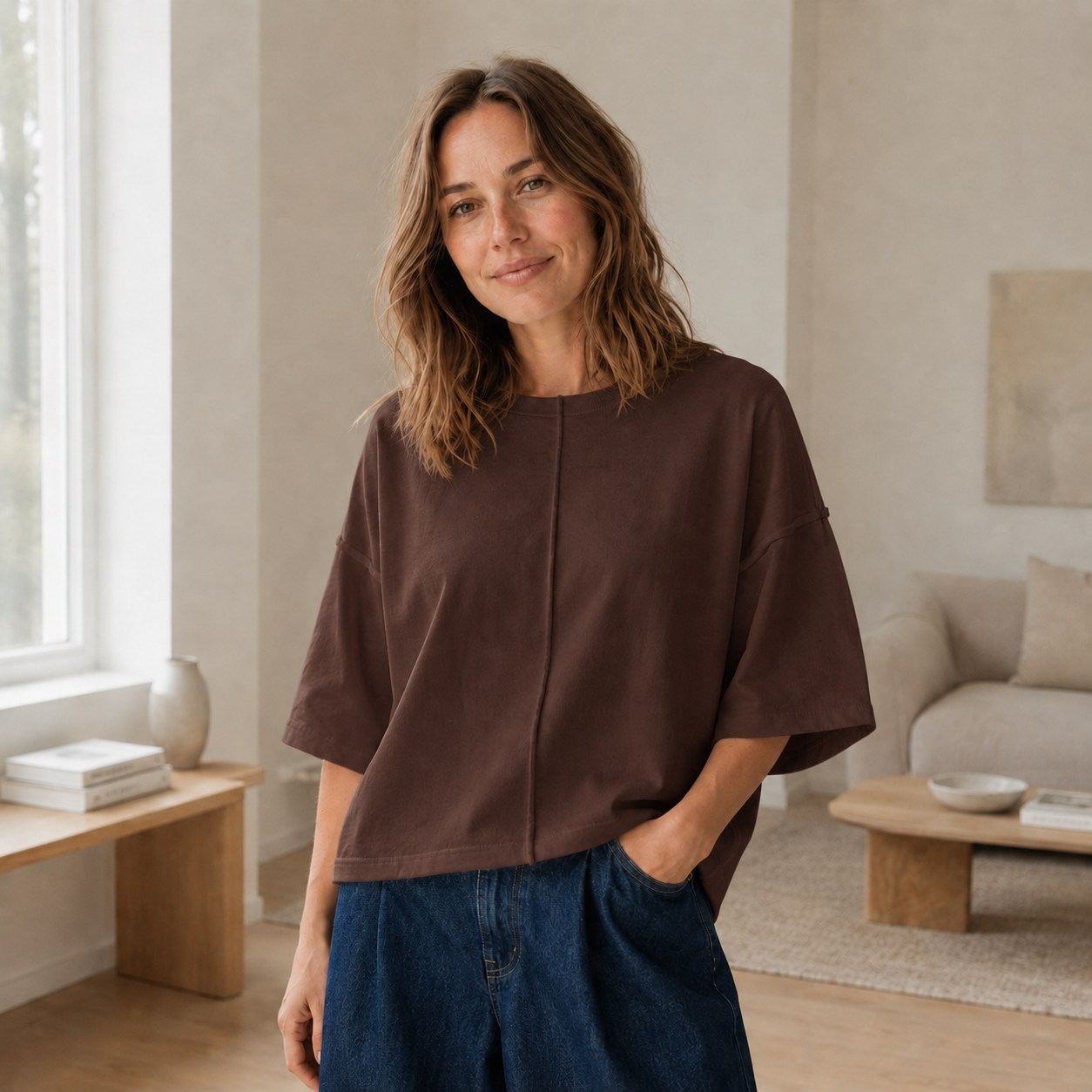 Boxy-shirt Maren – Casual oversized & zacht