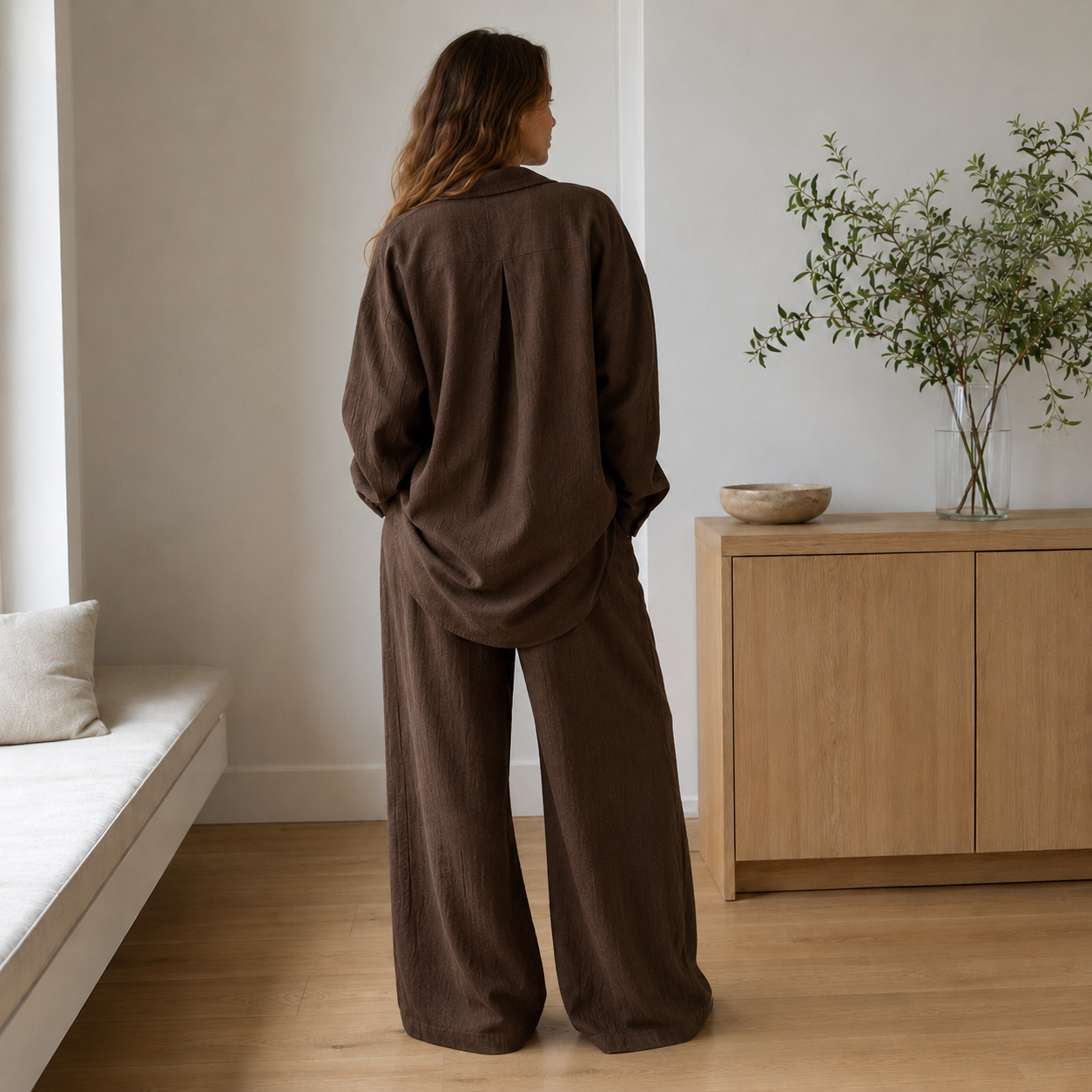 Loungewear-set Talia – Licht en casual gecombineerd