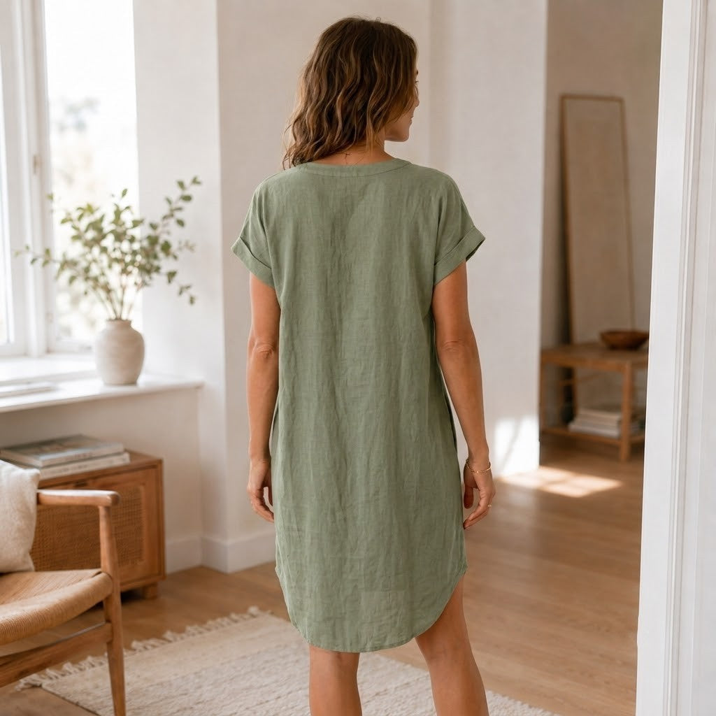 Tuniekjurk Liv – Casual met V-hals