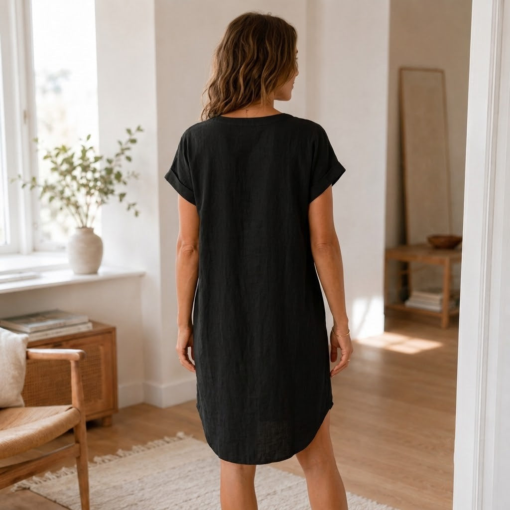 Tuniekjurk Liv – Casual met V-hals
