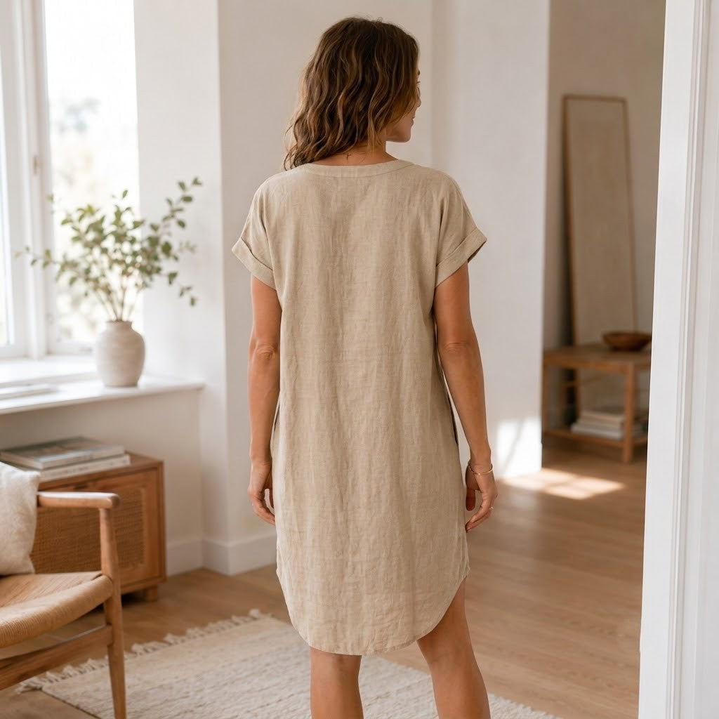 Tuniekjurk Liv – Casual met V-hals