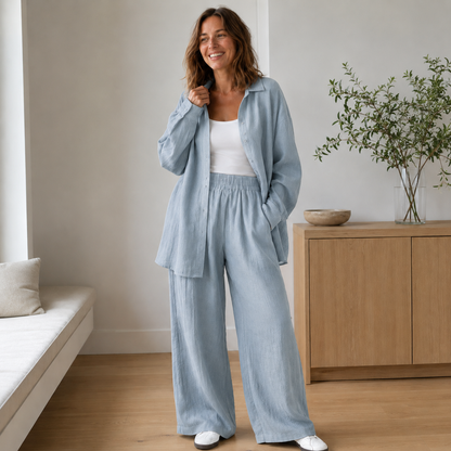 Loungewear-set Talia – Licht en casual gecombineerd