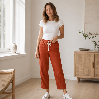 Zomerbroek Tessa – Los met koord