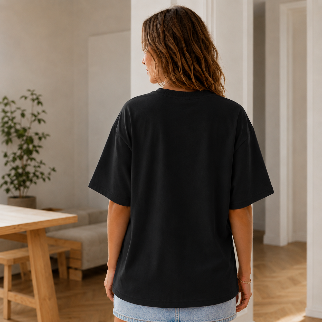 Oversized shirt Sina – Puur katoen, los model