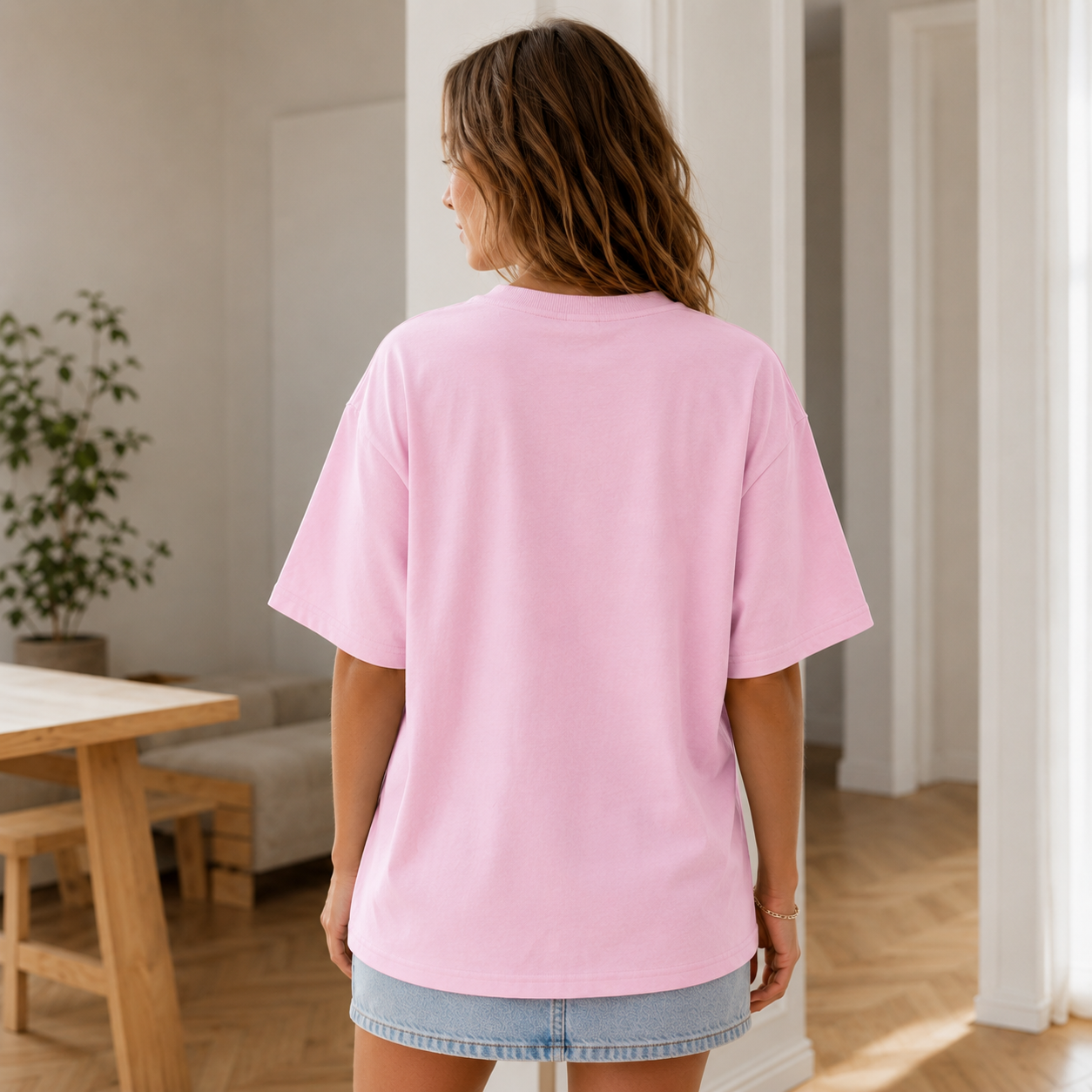Oversized shirt Sina – Puur katoen, los model