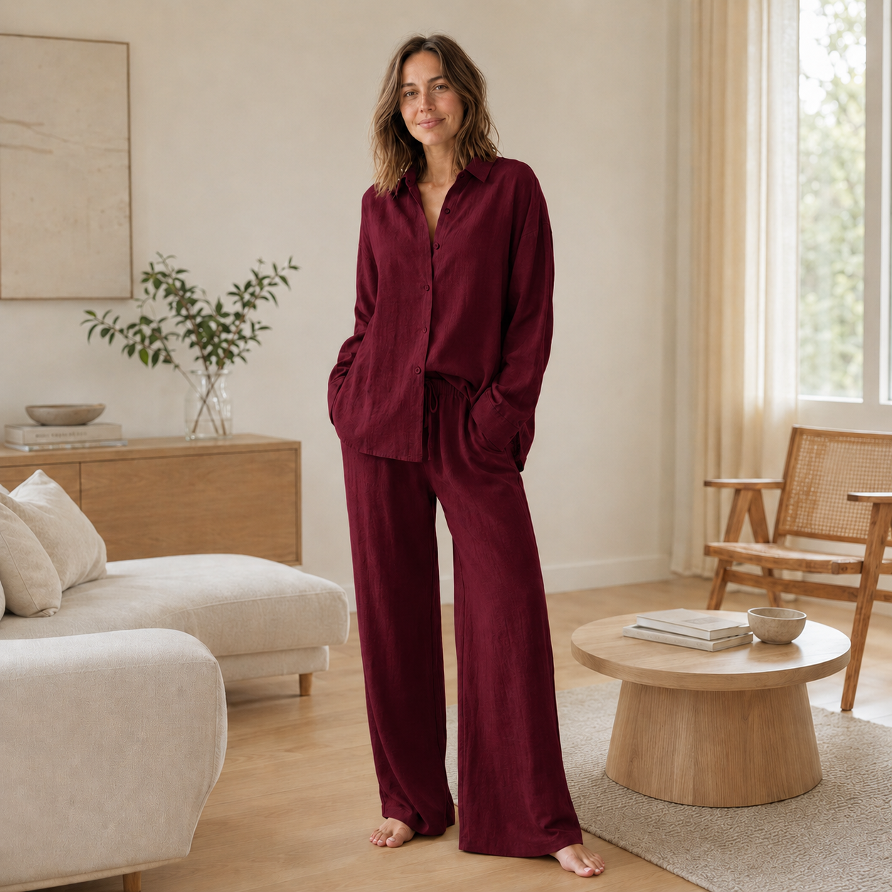 Loungewear-set Liora – Blouse & broek