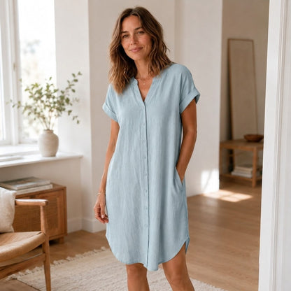 Tuniekjurk Liv – Casual met V-hals