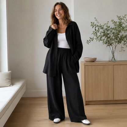 Loungewear-set Talia – Licht en casual gecombineerd