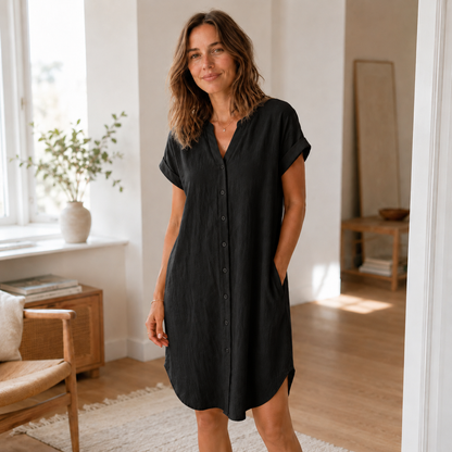 Tuniekjurk Liv – Casual met V-hals