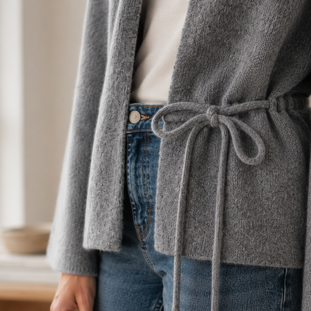 Kimono-vest Marlene – Kimono-look met wijde mouwen