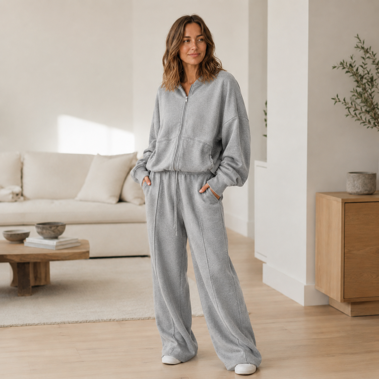 Sweat-blouson Bente – Cropped & knus-oversized
