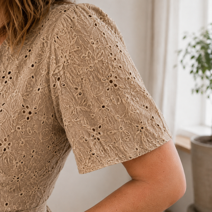 Midi-jurk Nika – Bloemenprint zomerjurk