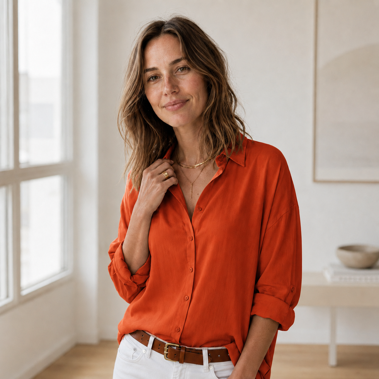 Blouse Isla – Moeiteloos elegant, elke dag