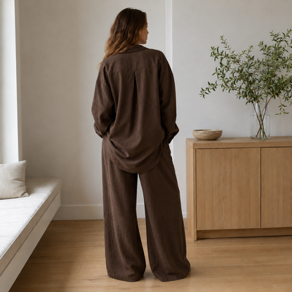 Loungewear-set Talia – Licht en casual gecombineerd