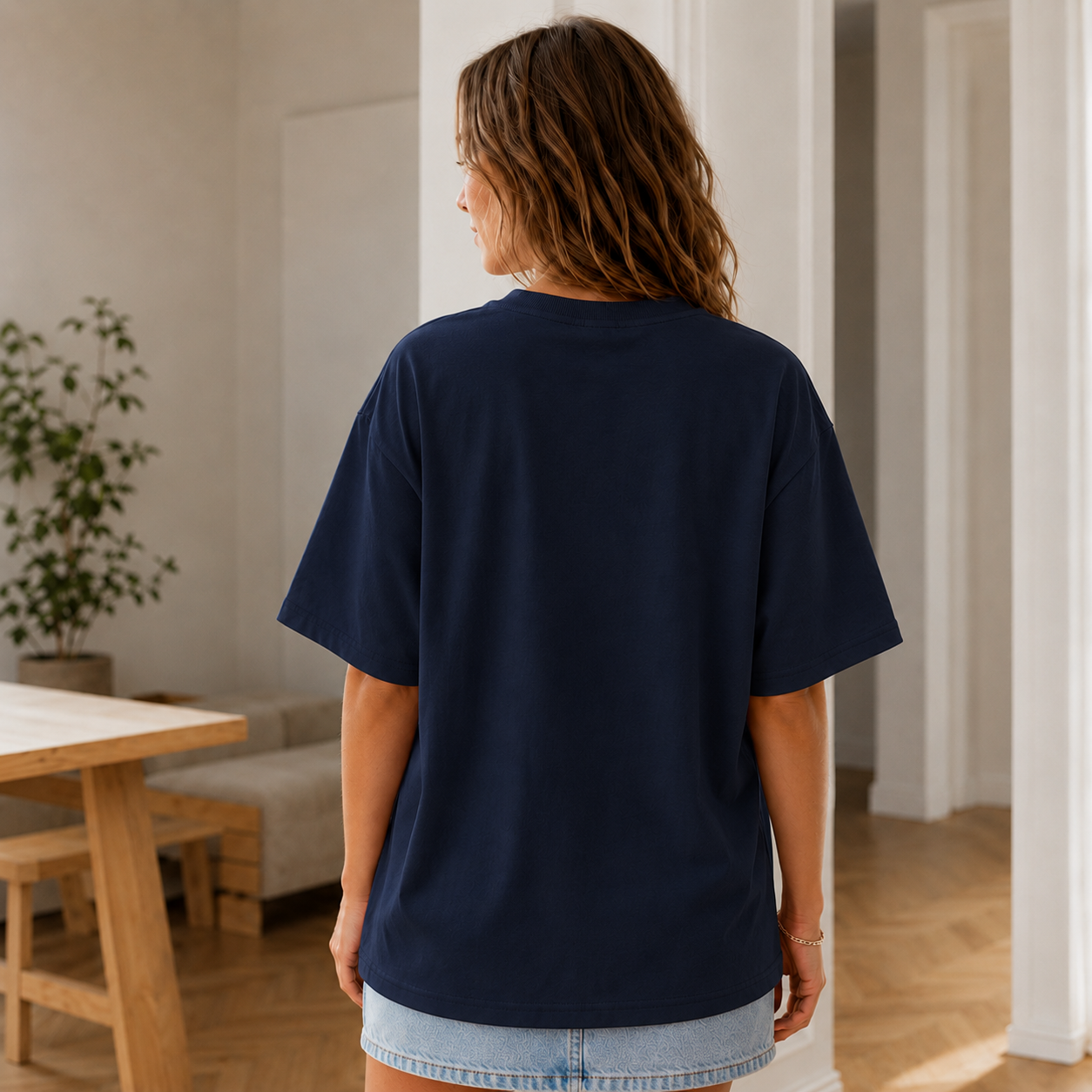 Oversized shirt Sina – Puur katoen, los model