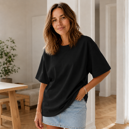 Oversized shirt Sina – Puur katoen, los model