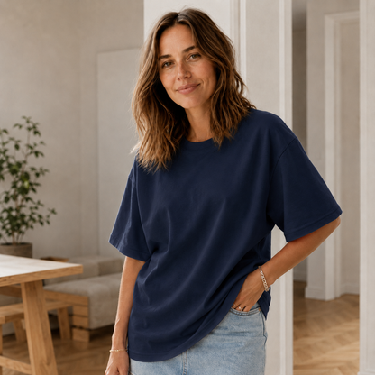 Oversized shirt Sina – Puur katoen, los model