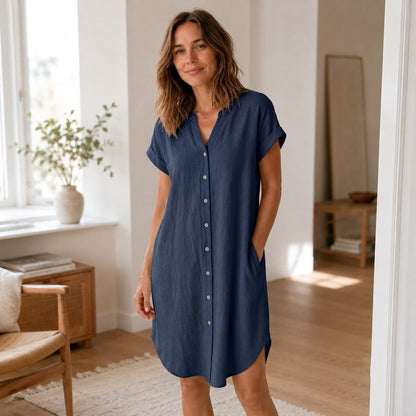 Tuniekjurk Liv – Casual met V-hals