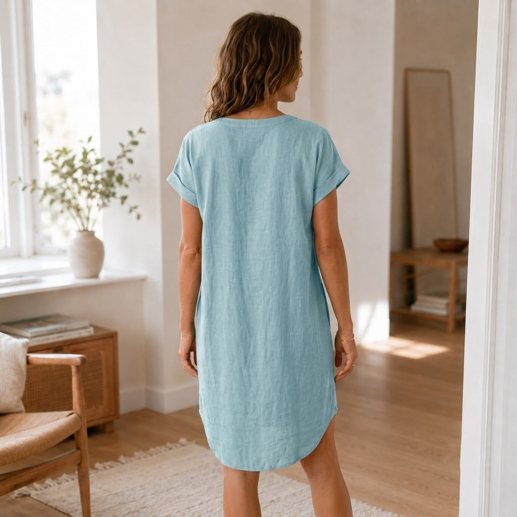 Tuniekjurk Liv – Casual met V-hals
