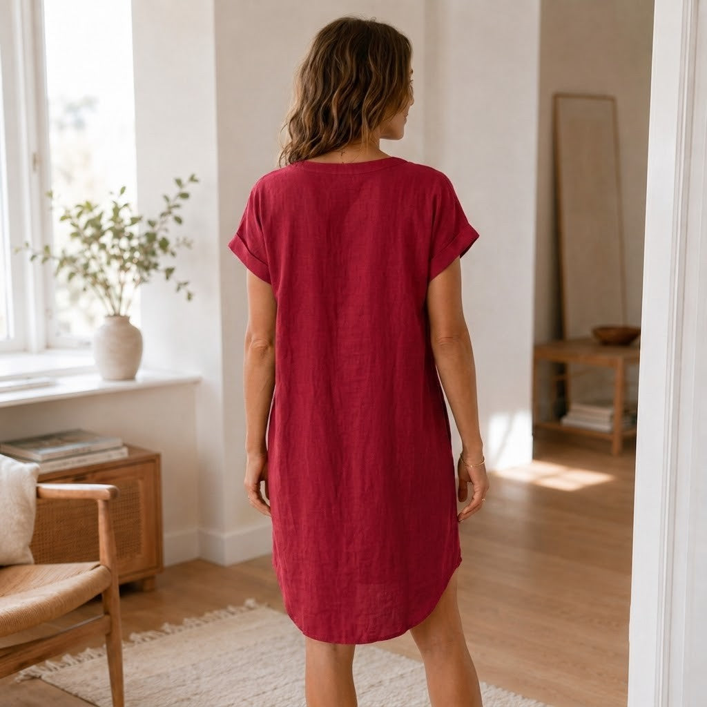 Tuniekjurk Liv – Casual met V-hals