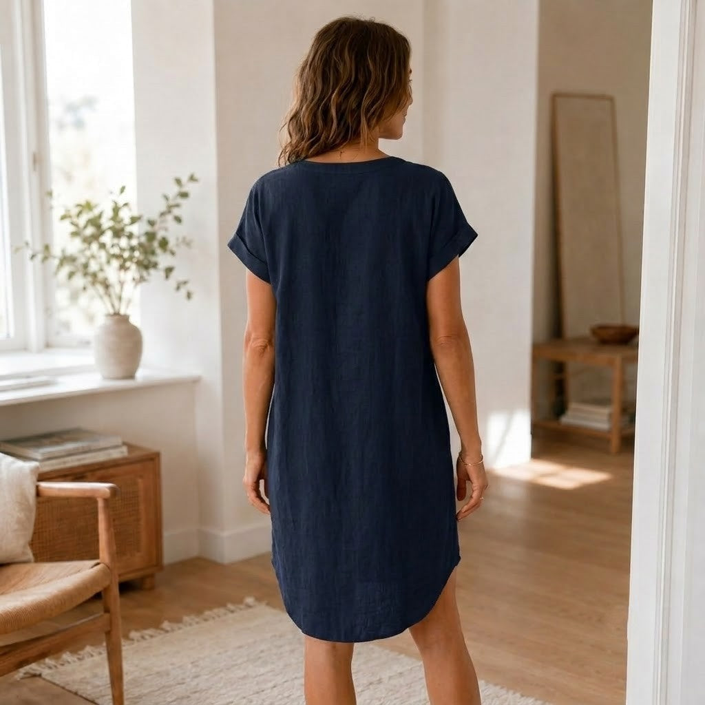 Tuniekjurk Liv – Casual met V-hals