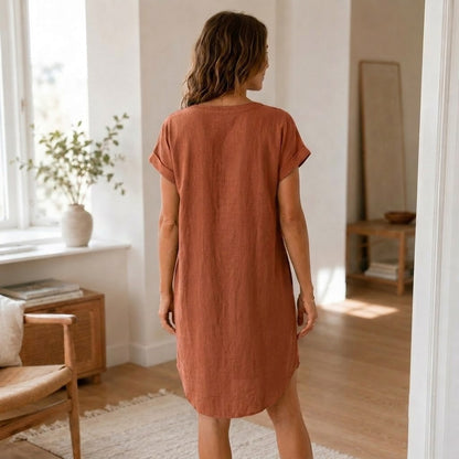 Tuniekjurk Liv – Casual met V-hals