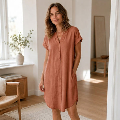 Tuniekjurk Liv – Casual met V-hals